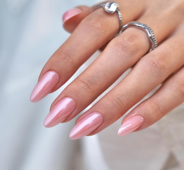 Milky Pink Press On Nails